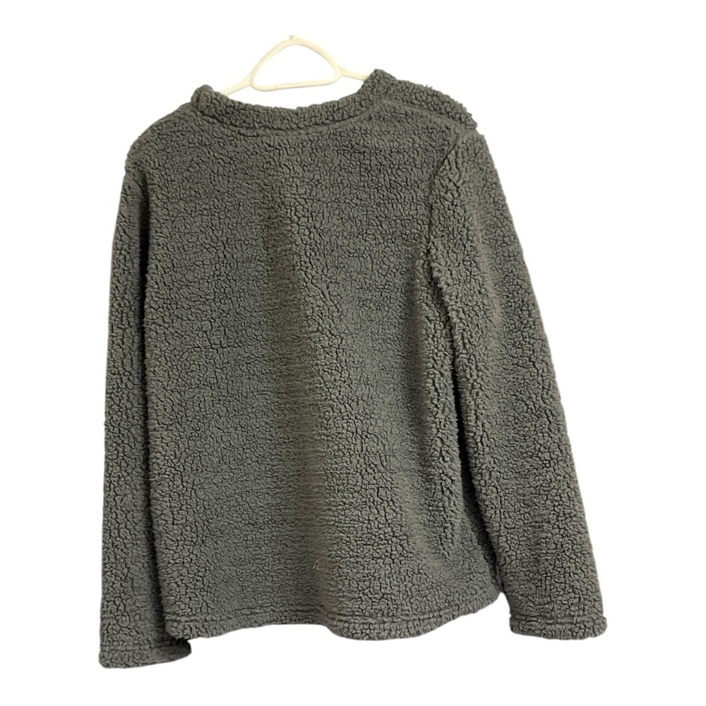 Disney Gray Winnie the Pooh Fleece Sweater - Picture 4 of 4